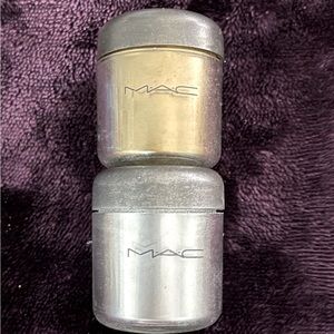 Mac Metal pigment Gold and Silver
